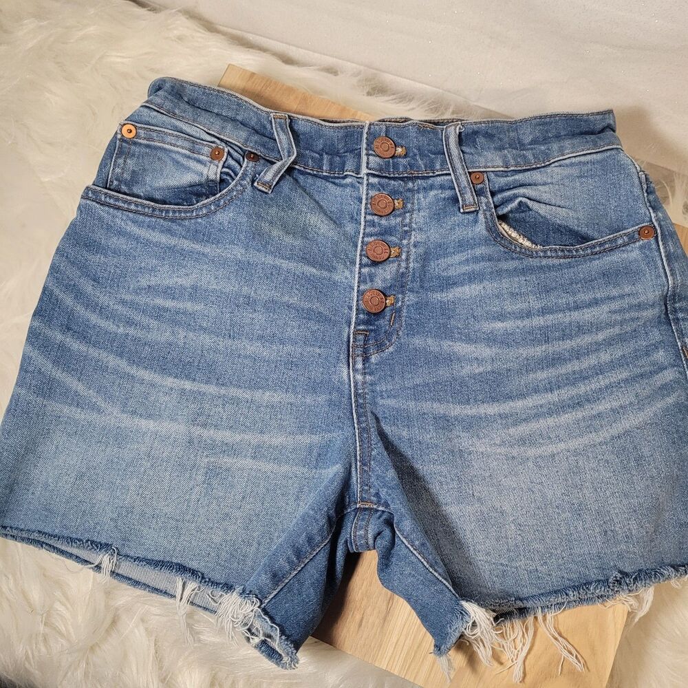 Madewell High‎ Rise Denim Shorts Size 26  Small